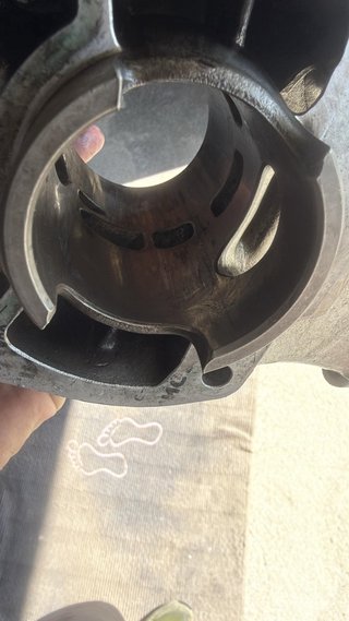 Cilindro 220H Aprilia RS 125 2T gripado