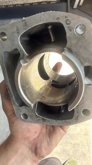 Cilindro 220H Aprilia RS 125 2T gripado