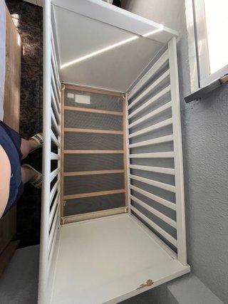 Cuna bebé IKEA blanca