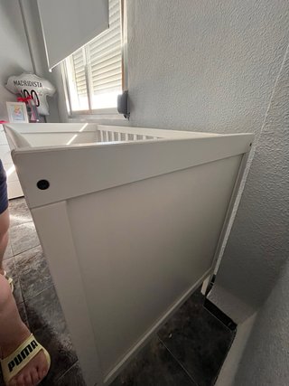 Cuna bebé IKEA blanca