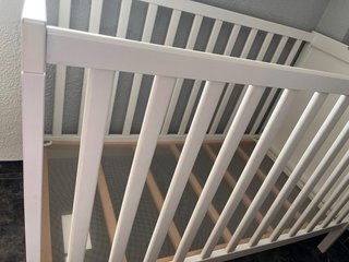 Cuna bebé IKEA blanca