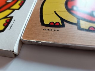 Puzzle de madera hipopótamo de Bosch