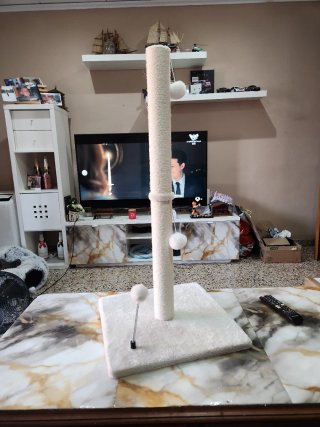 Rascador para gatos base estable