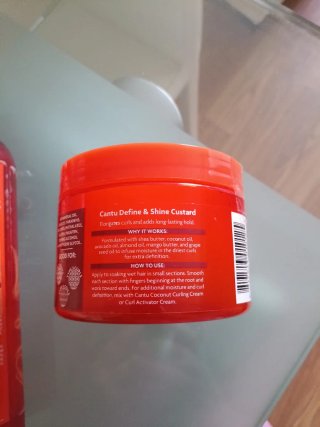 Cantu Set Cabello Rizado: Revitalizador y Custard
