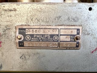 Radio Philips Válvulas Vintage
