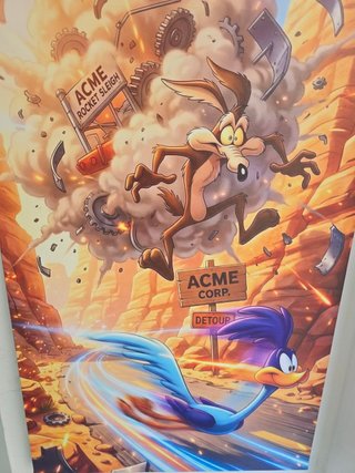 Quadro Looney Tunes 40x60 Cm
