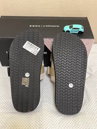 Ciabatte Dualscape Beige/Nero Tg 35/36