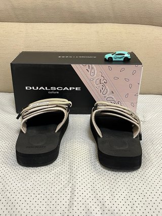 Ciabatte Dualscape Beige/Nero Tg 35/36