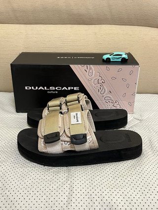 Ciabatte Dualscape Beige/Nero Tg 35/36