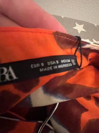 Vestito Zara Taglia S Stampato