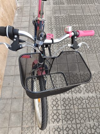 Bicicleta niña Btwin paseo 24 rosa