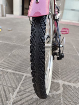 Bicicleta niña Btwin paseo 24 rosa