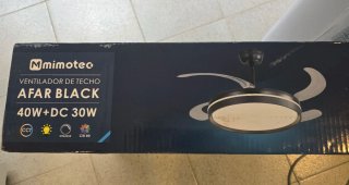 Ventilador de techo con lampara