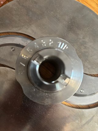 Disco Tagli verdura  titanio regolabile da 1 a 8