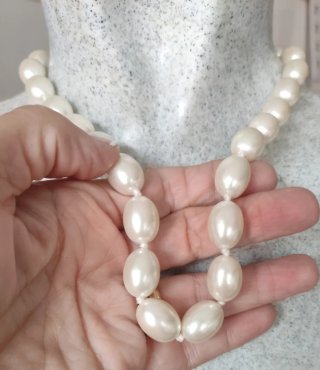 Collares Plata Ley Perlas y Colgantes