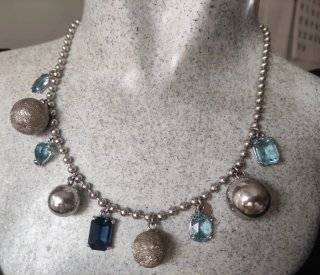 Collares Plata Ley Perlas y Colgantes