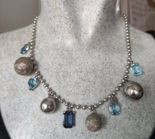 Collares Plata Ley Perlas y Colgantes