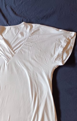 Camiseta de mujer blanca talla XL