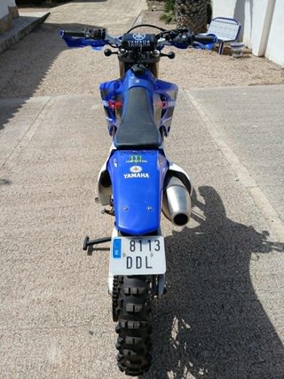 Yamaha WR 450F Enduro/Motocross Azul