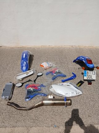 Yamaha WR 450F Enduro/Motocross Azul