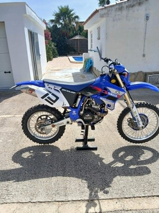 Yamaha WR 450F Enduro/Motocross Azul