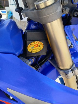Yamaha WR 450F Enduro/Motocross Azul