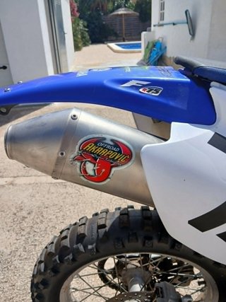 Yamaha WR 450F Enduro/Motocross Azul
