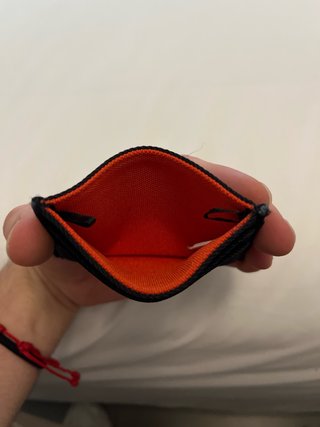 Tarjetero cartera hombre negro