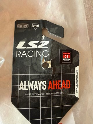 Guantes de moto cuero LS2 negros