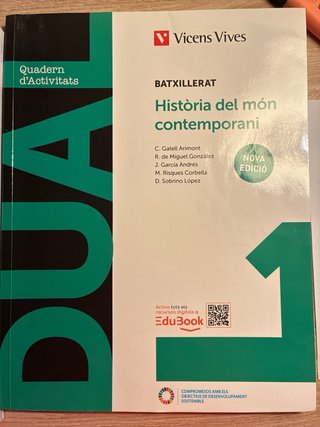 Dual 1. Història del món contemporani. Llibre c...
