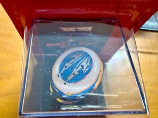 2 Cascos F1 Fernando Alonso 1/5 2010 y 2021 Spark