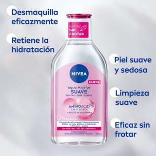 NIVEA Agua Micelar Piel Seca/Sensible 5x400ml