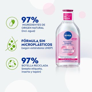 NIVEA Agua Micelar Piel Seca/Sensible 5x400ml