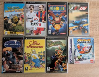 Juegos PSP y G.B Advance