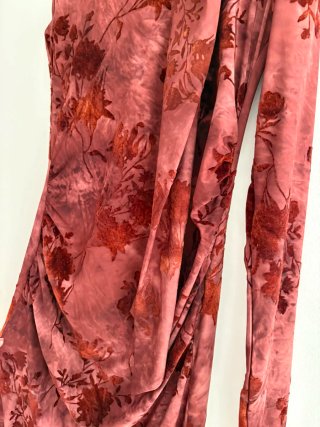 Vestito Zara floreale marrone