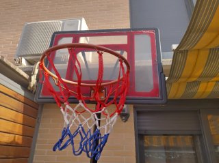 Canasta Baloncesto SPORTNOW 75x56x240 cm
