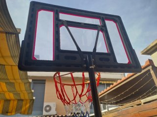 Canasta Baloncesto SPORTNOW 75x56x240 cm