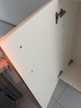 Armario beige de cocina