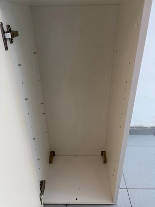 Armario beige de cocina