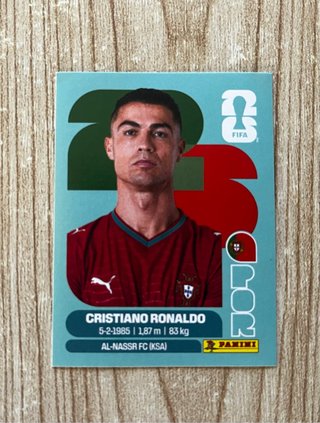 Cromo Cristiano Ronaldo mundial 2026