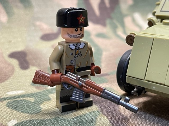 Camión artillado ruso ww2