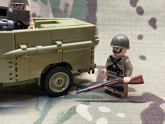 Camión artillado ruso ww2