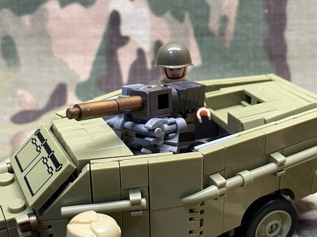 Camión artillado ruso ww2