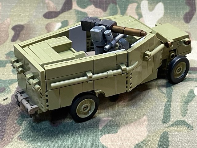 Camión artillado ruso ww2