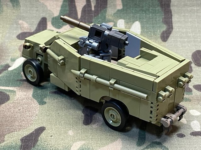 Camión artillado ruso ww2