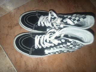 Vans Mujer Hi-Top Checkerboard
