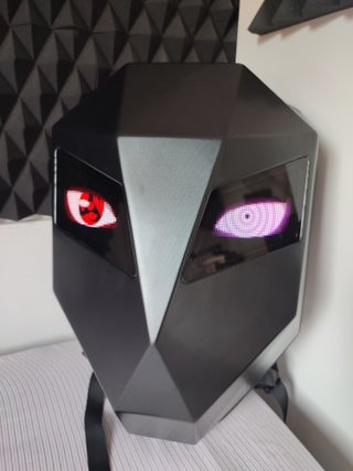 Mochila Ergonómica con Pantalla LED Programable