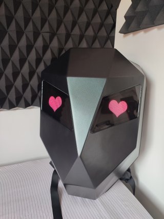 Mochila Ergonómica con Pantalla LED Programable