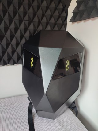 Mochila Ergonómica con Pantalla LED Programable