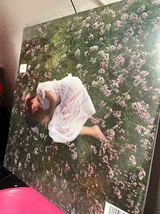 Olivia Rodrigo vinilo firmado You seem pretty sad
